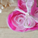 DistelRoos - Zeepbloemen Cotton candy, set van 3