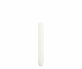 distelroos-Rustik-Lys-Dinerkaars-2,6x18-cm-Wit