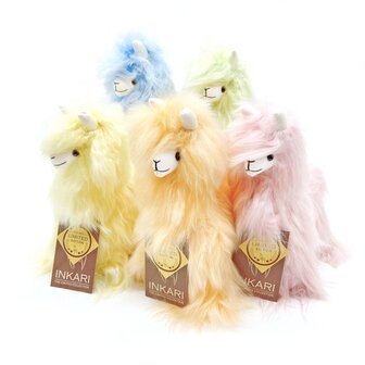 distelroos-inkari-Alpaca-knuffel-Suri-pastel-sunflower-S