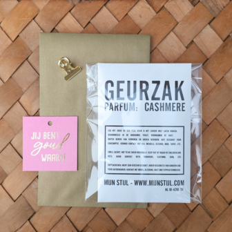 distelroos-gift-set-Geurzakje-Jij-bent-goud-waard