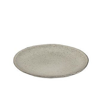 Broste Copenhagen - Dessert plate 'Nordic Sand' Stoneware sand