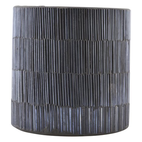 distelroos-House-doctor-WE0103-Theelicht-Pipe-Zwart-grijs