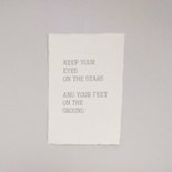(Op) de Maalzolder - Poster Keep your eyes on the stars