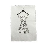 (Op) de Maalzolder - Poster Life is too short