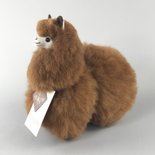 Inkari - Alpaca knuffel Walnoot S