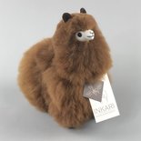 Inkari - Alpaca knuffel Walnoot S