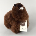 Inkari - Alpaca knuffel Chocolade S