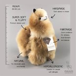 Inkari - Alpaca knuffel Sandstone M