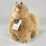 Inkari - Alpaca knuffel Hazelnoot M