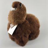Inkari - Alpaca knuffel Choco cream M