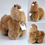 Inkari - Alpaca knuffel Caramel M