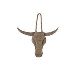 Stierenkop hanger oud hout