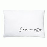 KMCT collection - Outdoor sierkussen I run on coffee S