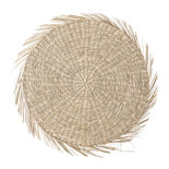 Bloomingville - Placemat rond Zeegras