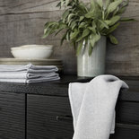 House Doctor - Vaatdoek Shine grijs s/3