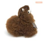 Inkari - Alpaca knuffel Chocolade XS