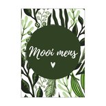 BDdesigns - Kaart Mooi mens