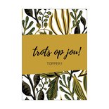 BDdesigns - Kaart Trots op jou!