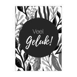 BDdesigns - Kaart Veel geluk!