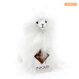 Inkari - Alpaca knuffel Suri ivoor S