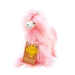 Inkari - Alpaca knuffel Suri pastel cotton candy S