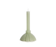 Rustik Lys - Kaars Sculpture Petal Dusty green