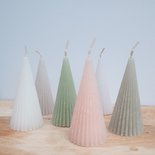 Rustik Lys - Kerstboom kaars XS s/6