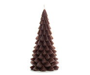 Rustik Lys - Kerstboom kaars Coffee