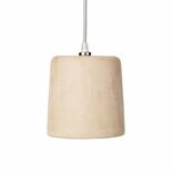 Broste Copenhagen - Hanglamp  Conical concrete nude