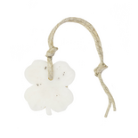 Mijn Stijl - Zeephanger klavertje vier naturel met ghassoul, geur mille fleurs