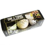 Gin & tonic badbommen, set van 3