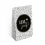 Cadeauzak 'Lieve juf' L