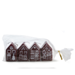 Rustik Lys - BY KIMMI Huis kerst aubergine