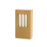Rustik Lys - Stearine dinerkaars 2,2 x 19 cm cream