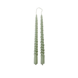 Rustik Lys - Dinerkaars Swirl Dusty green