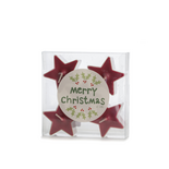 Rustik Lys - Waxines ster wine red