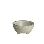 Broste Copenhagen - Bowl 'Nordic Sand' Stoneware w/3 small feet sand B