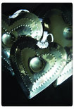 PTMD - Aluminium shiney heart diamond s