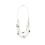 Lisbeth Dahl Copenhagen - Ketting zilver/grijs