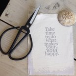 AfroDutchPaperStone - Kaart Take time to do