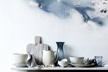 Broste Copenhagen - Big plate 'Nordic Sand' Stoneware 