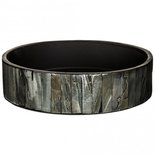 PTMD - Pleasant grey poly plate shell round s