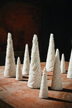 PTMD - Christmas white rope tree s
