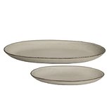 Broste Copenhagen - Nordic Sand Plate oval s/2 