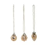 Lisbeth Dahl Copenhagen - Kerstbal zalm set van 3 B