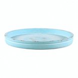 PTMD - Celeb blue round Cement plate s