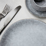 House Doctor - Grey Stone Dinner plate