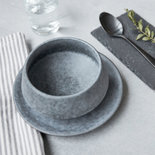 House Doctor - Grey Stone Bowl medium