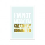Studio Stationery - Kaart I'm not messy