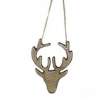 PTMD - Aluminium rough gold deer